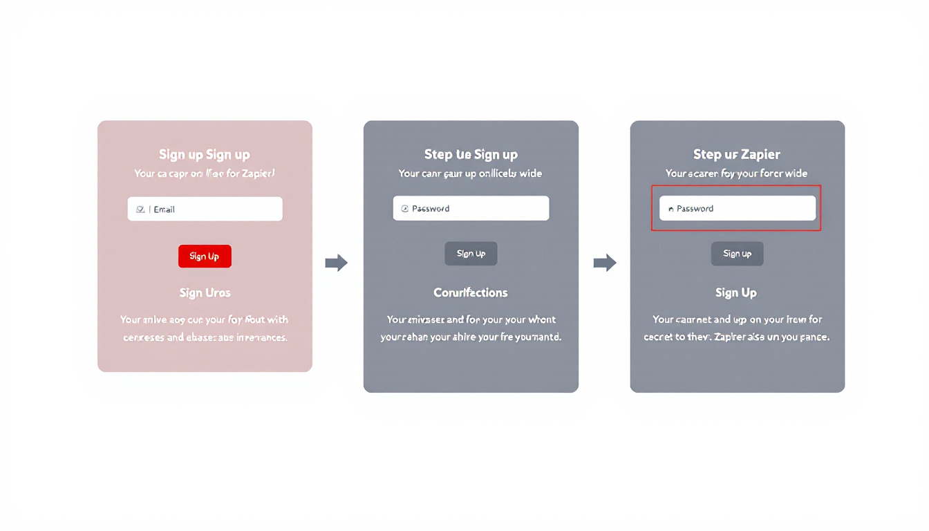Zapier와 OpenAI API 연결 과정을 보여주는 단계별 가이드