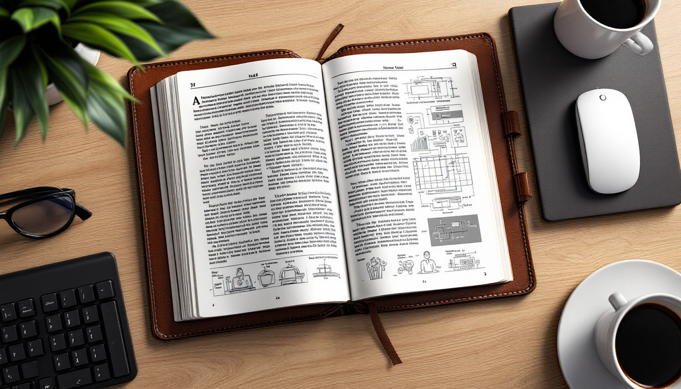 학습을 도와주는 인지적 파트너 AI의 상징적 이미지