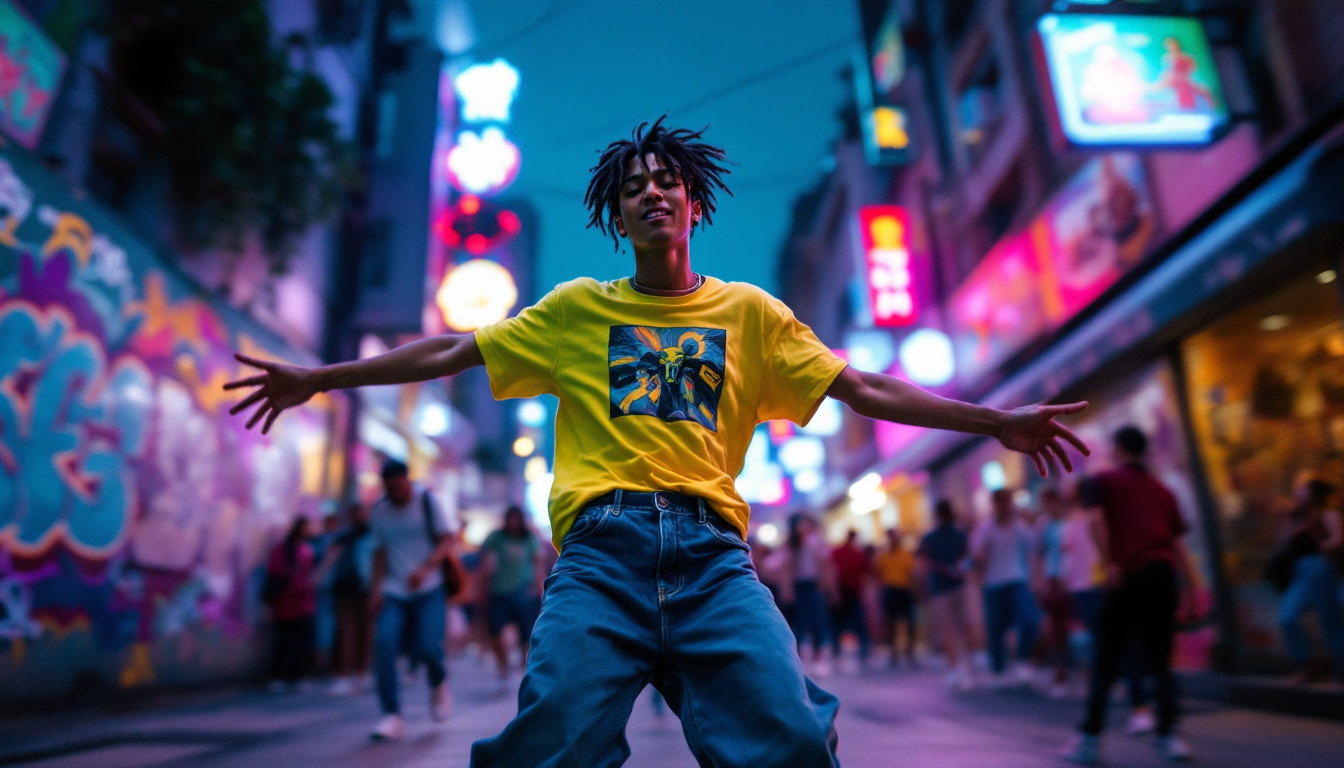 Kling AI 숏폼 템플릿으로 만든 에너지 넘치는 댄스 영상