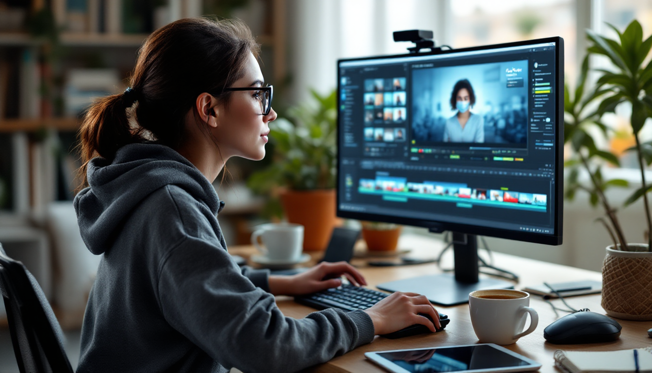 CapCut 템플릿을 커스터마이징 하는 영상 편집 화면