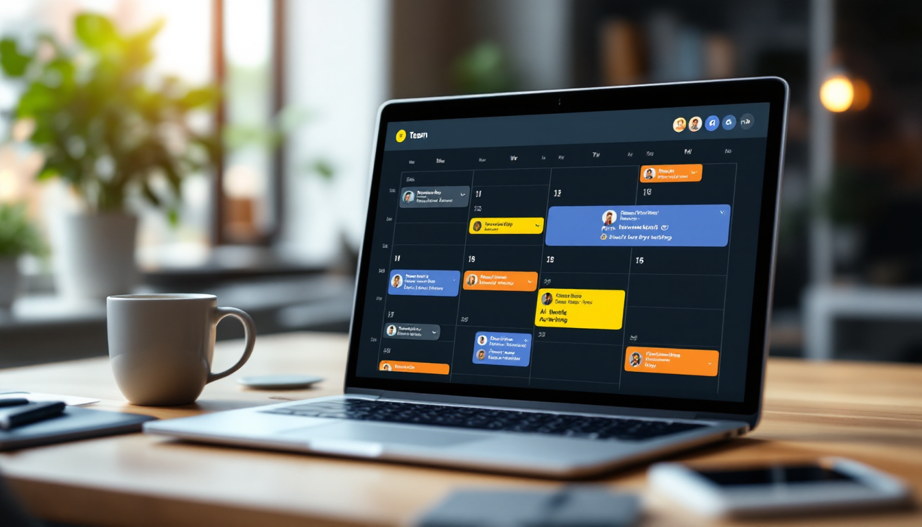 팀원들의 가용 시간과 선호도가 AI 일정 조율로 최적화된 협업 환경