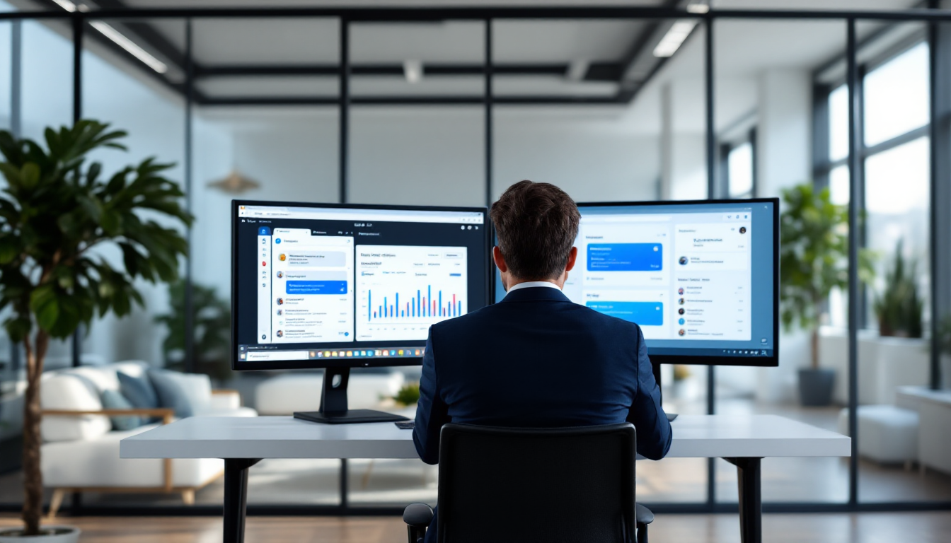 클로드 AI를 스마트 비서로 사용하는 전문가, 최종 선택을 상징하는 이미지