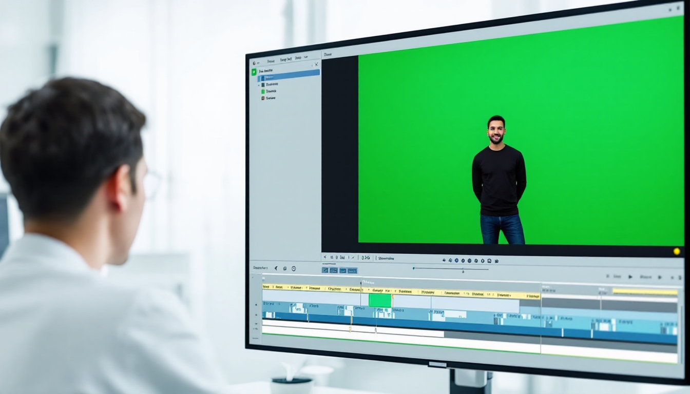 CapCut AI 배경 제거 기능으로 영상 속 인물만 남기고 배경을 분리한 모습