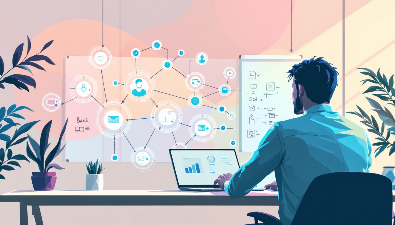 자기계발 앱 Reflect가 노트를 연결해 생각의 네트워크를 구축하는 모습