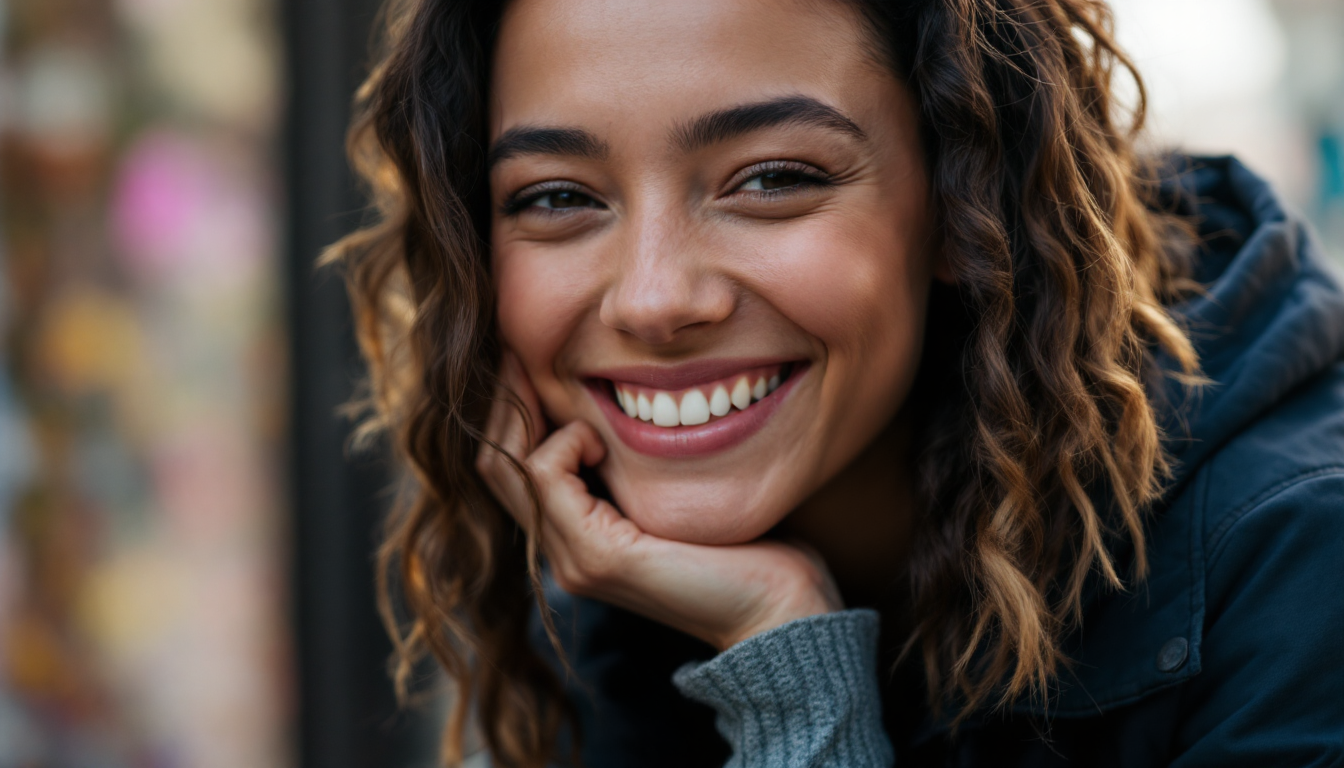 Runway ML 회원가입 화면과 함께 컴퓨터 앞에서 기쁘게 가입하는 사람 모습