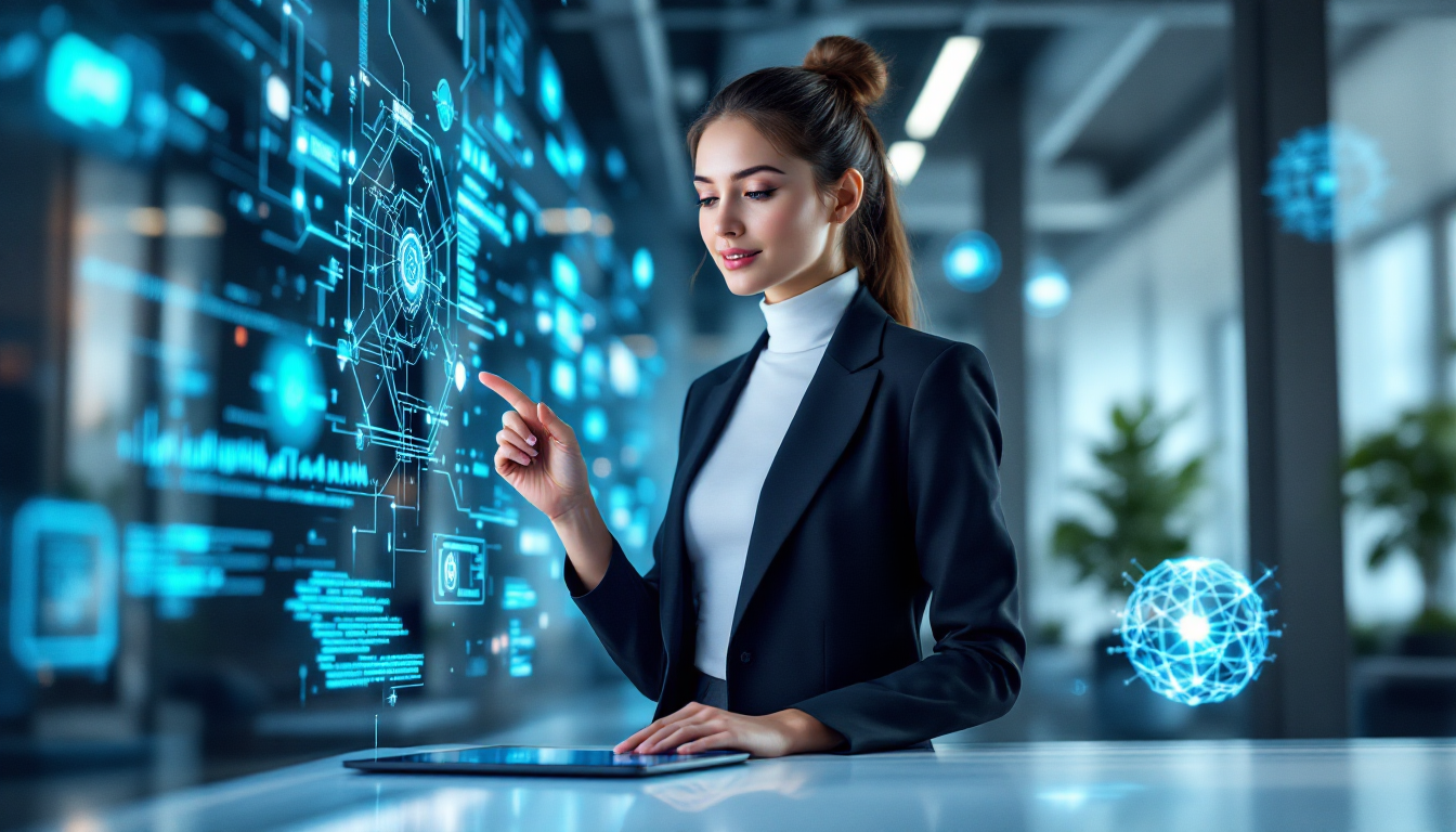 AI 영상 제작 도구를 활용해 경쟁력을 갖추고 새로운 시작을 다짐하는 유튜버의 모습