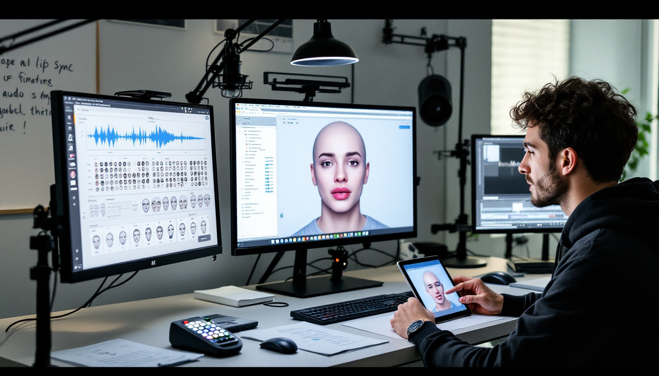 AI 립싱크 퀄리티를 높이는 3가지 전문가 팁: 깨끗한 녹음, 정교한 입모양 세팅, 감정 표현 추가