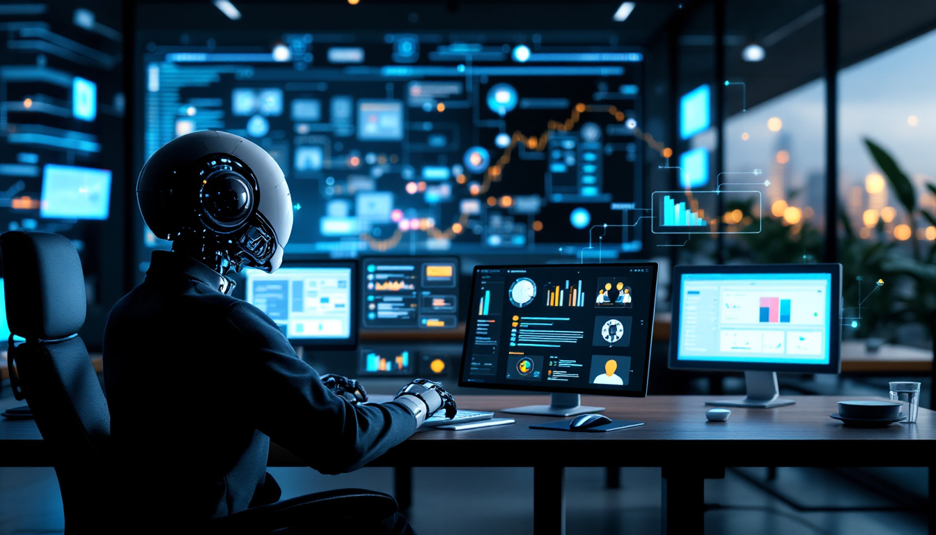 Agentic AI와 RPA가 협력하는 하이브리드 자동화 프로세스 흐름도