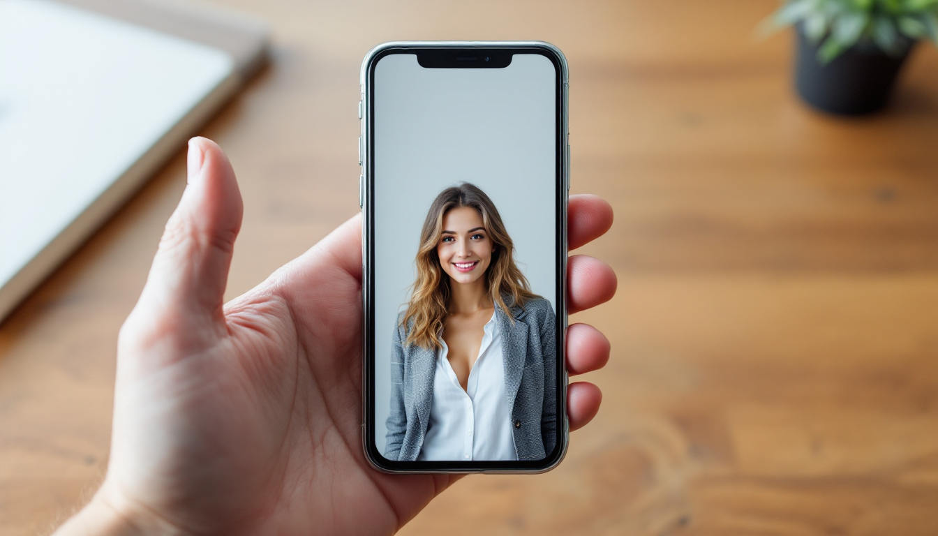 2026년 최신 AI 증명사진 앱 TOP 3의 스마트폰 화면과 앱 로고