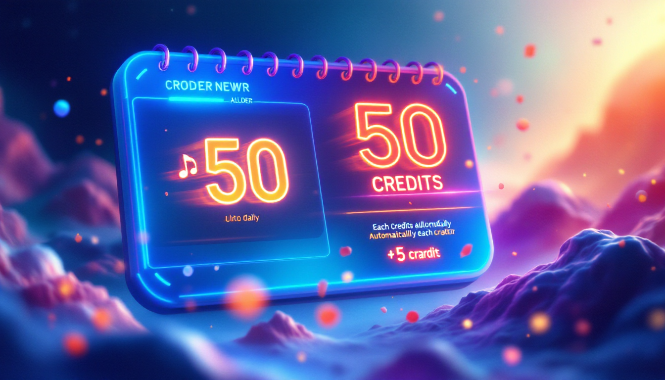 Suno AI 무료 크레딧 시스템과 크레딧 사용 방식