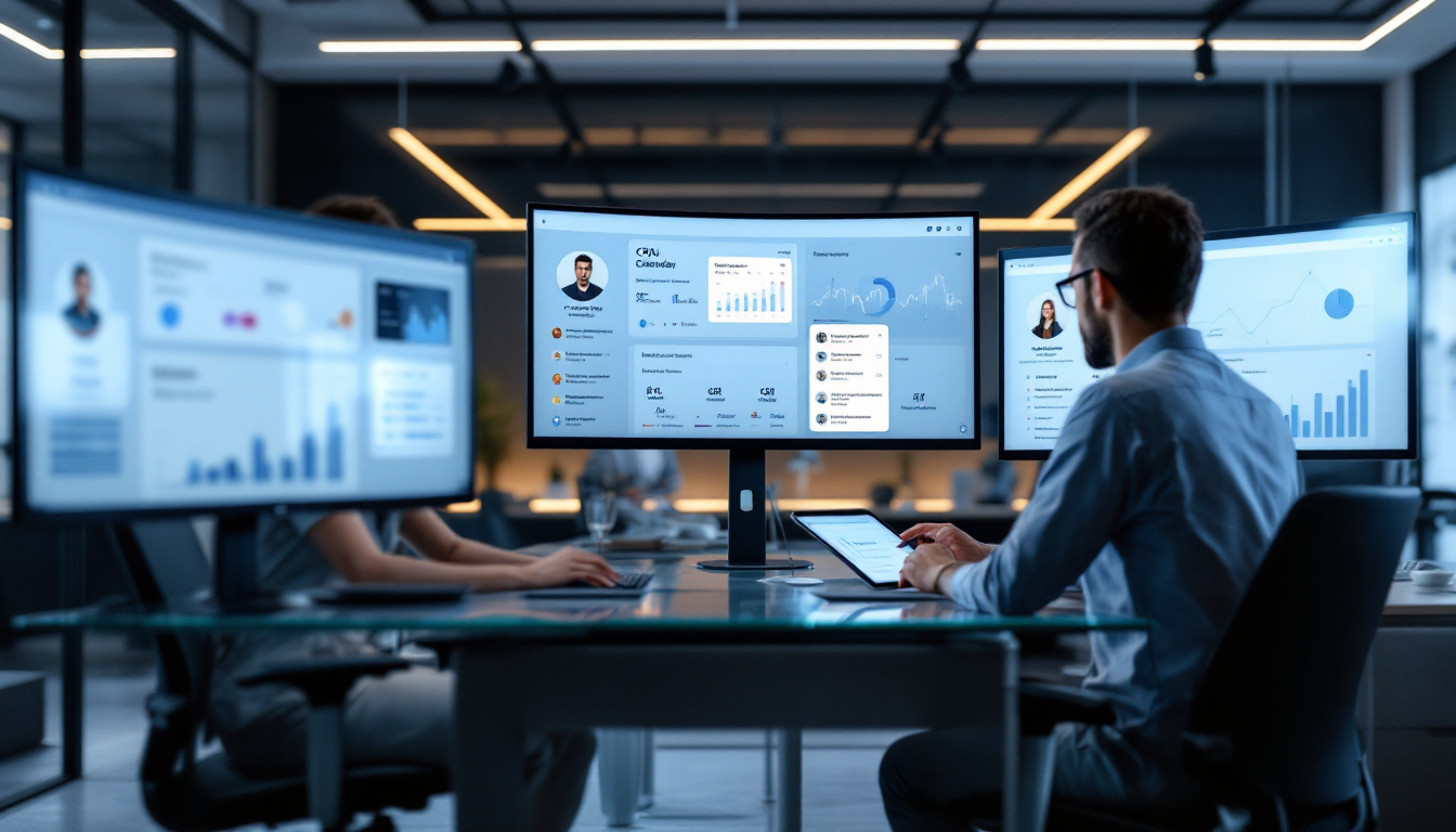 CRM 데이터 분석으로 영업 업무를 지원하는 AI 기반 팀 이미지