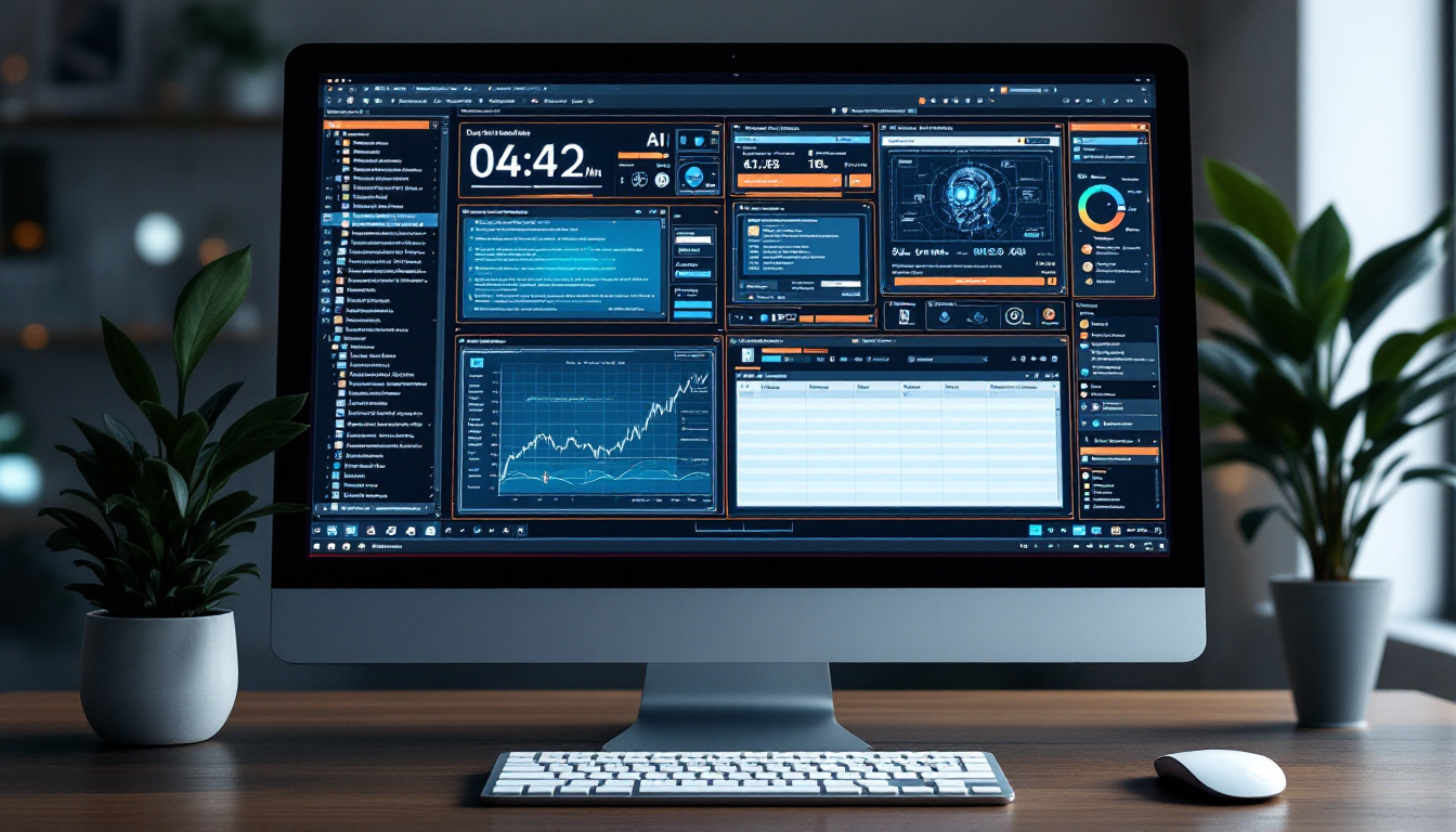 클로드 AI가 API 연동 없이 컴퓨터 화면을 직접 제어하는 모습