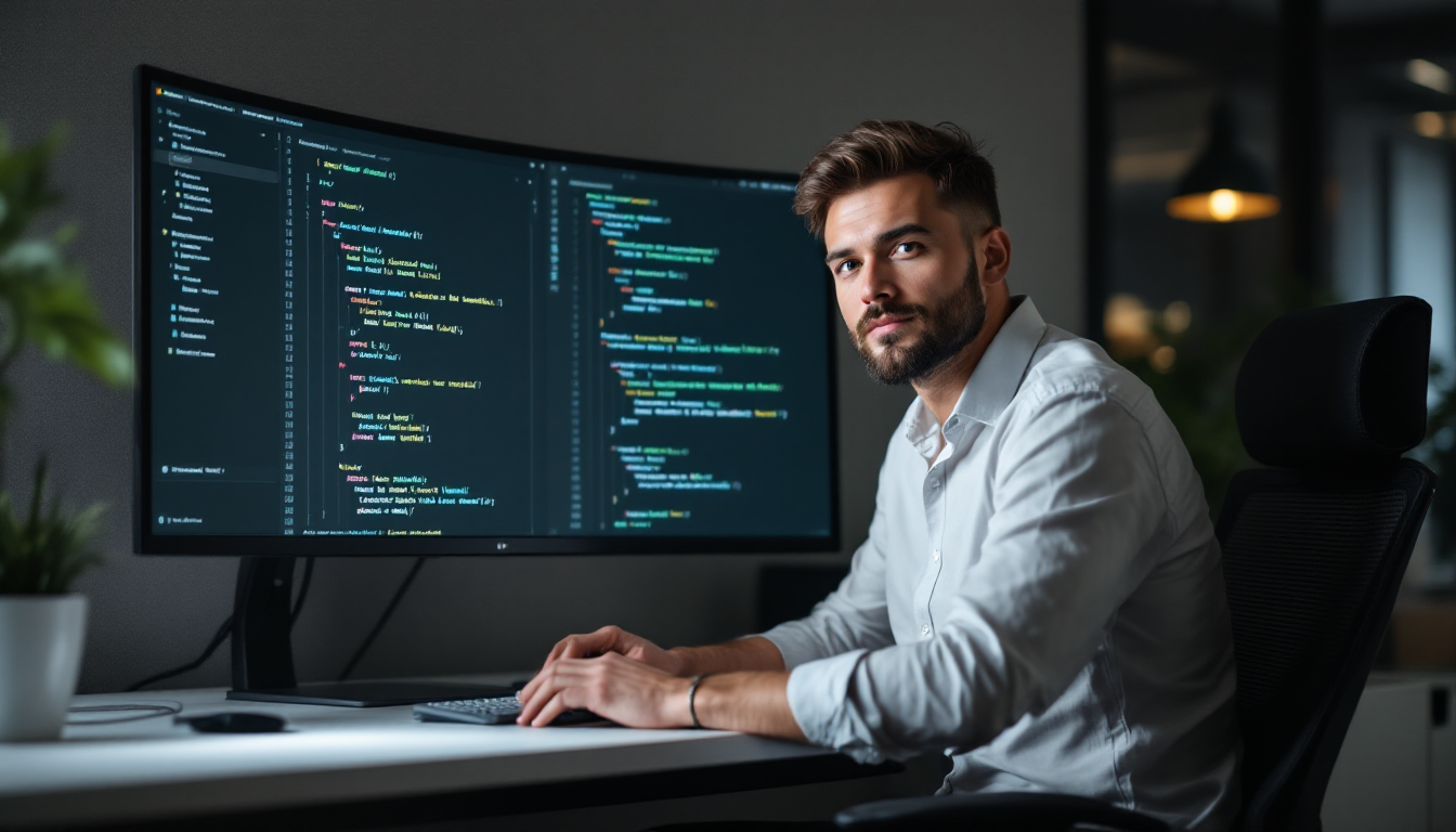 자바스크립트 바이브코딩 프롬프트로 이메일 유효성 검사 함수를 만드는 개발자