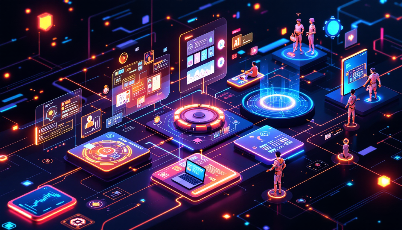 AI 게임 제작 5단계 파이프라인 과정 다이어그램