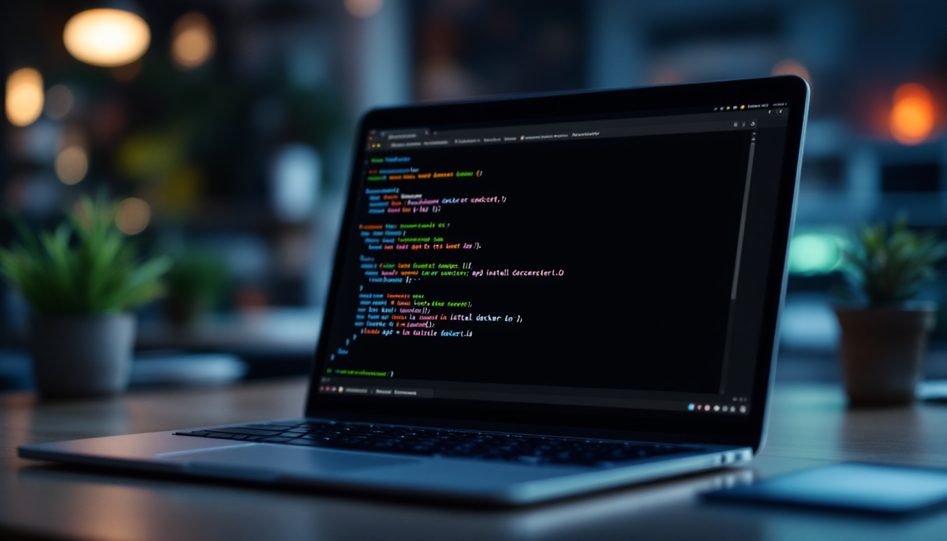 Docker와 Docker Compose 설치를 위한 명령어 실행 화면