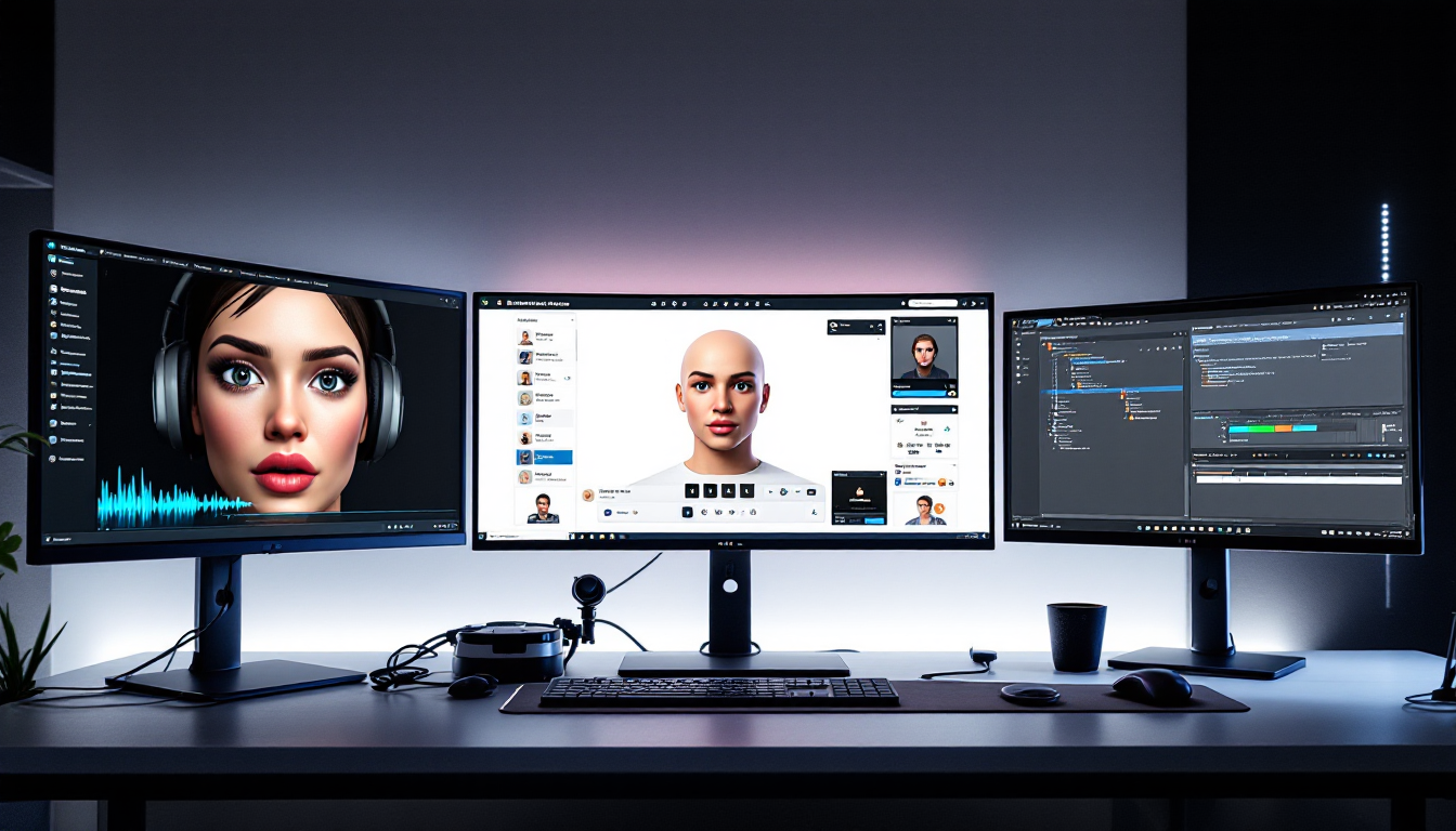 2026년 추천 AI 립싱크 사용법에 적합한 소프트웨어 TOP 3 로고 모음