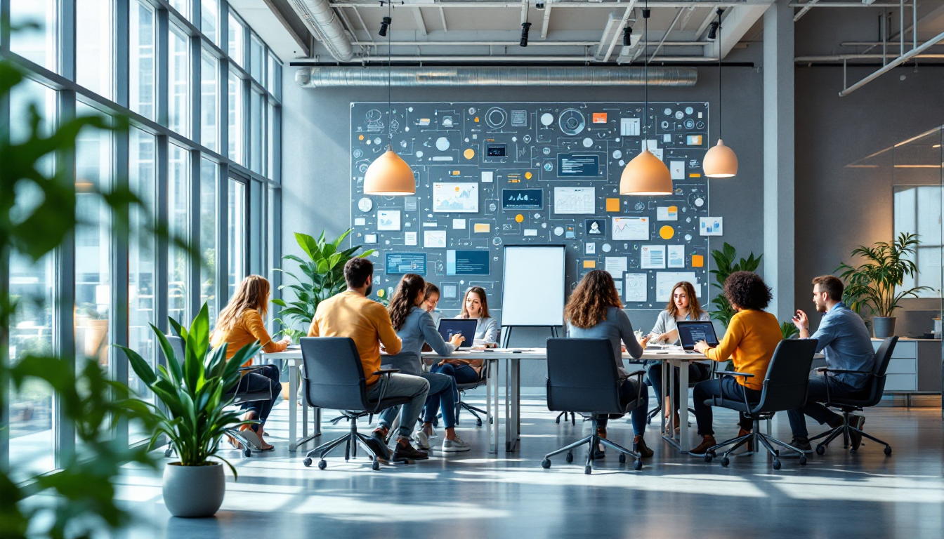 인간과 AI가 협업하며 창의적인 업무에 집중하는 환경