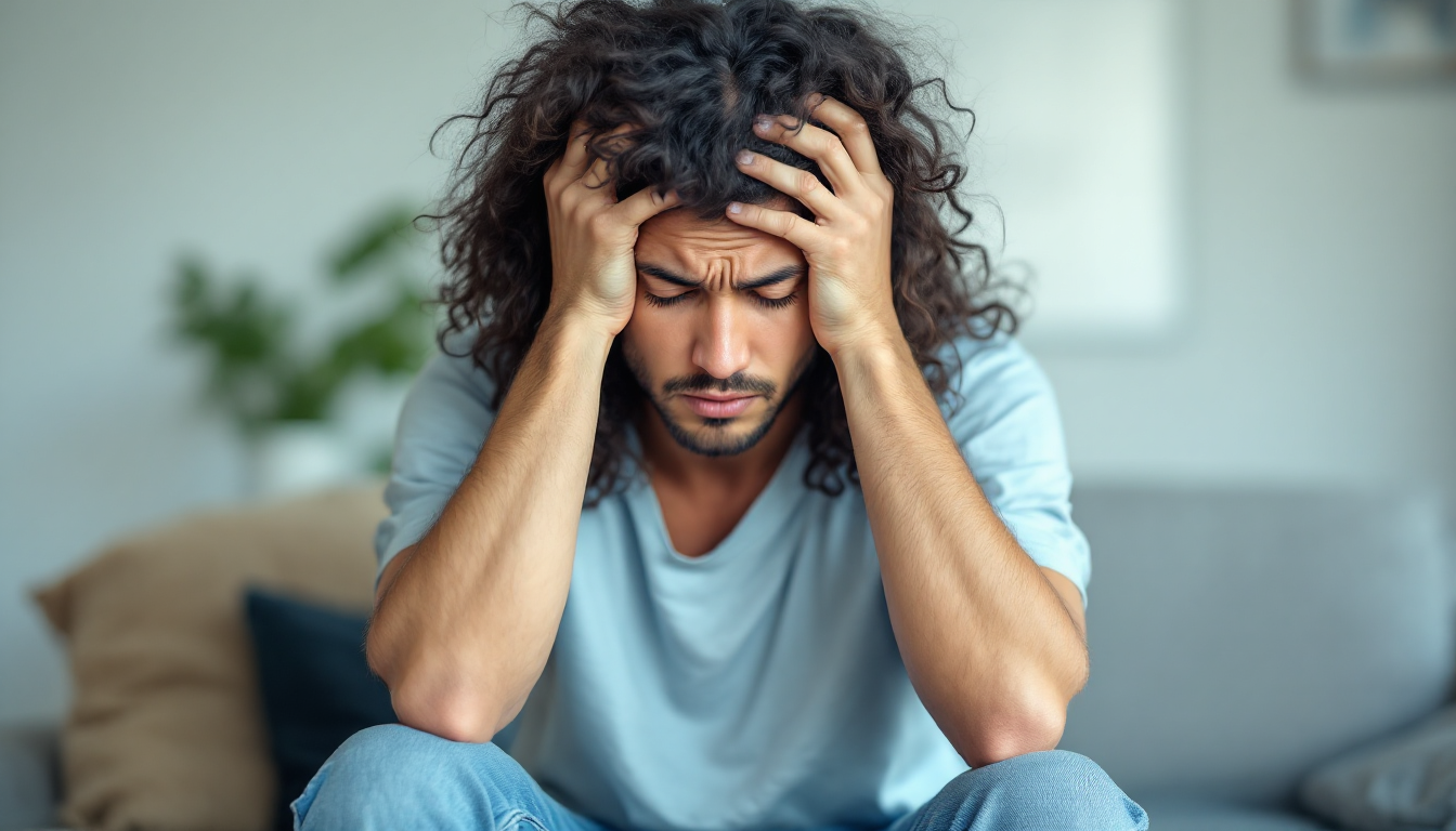 미리캔버스 AI PPT 제작 초보자 사용법을 배우기 전, 하얀 슬라이드를 앞에 두고 고민하는 사람