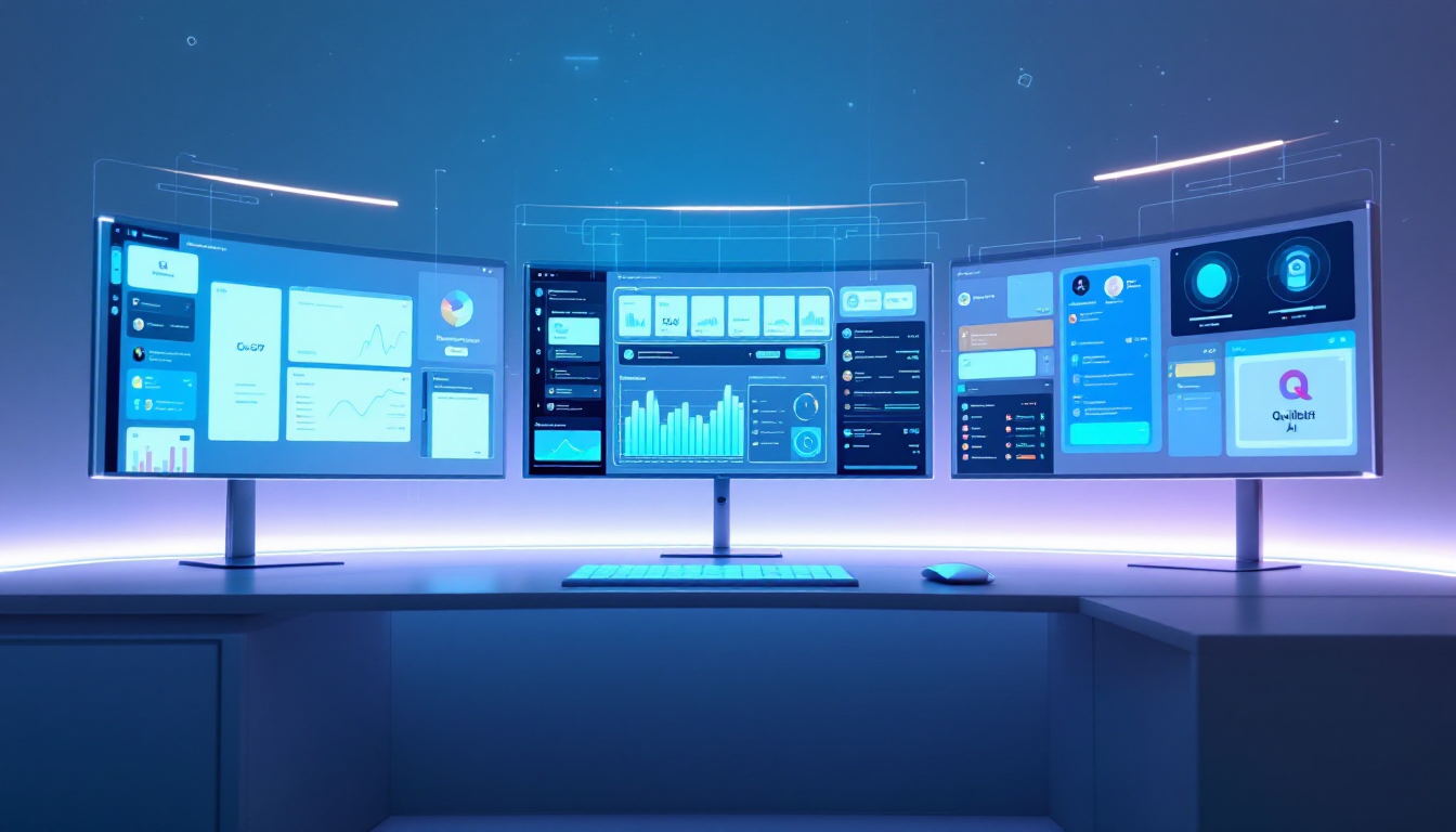 2026년 최신 AI 학습 도구들이 표시된 디지털 작업 공간