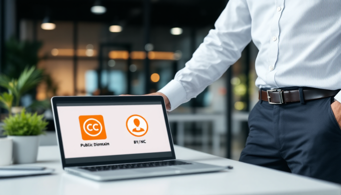 유튜브 영상 저작권 관련 라이선스 유형을 확인하는 모습